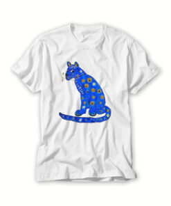 Abba blue cat t shirt