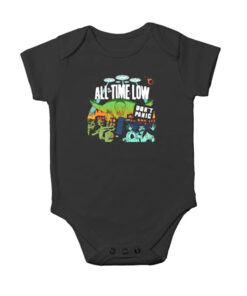 All time low don't panic Baby Onesie