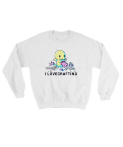 Baby octopus I love crafting Sweatshirt