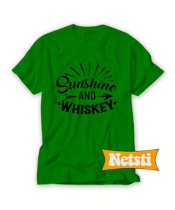 Sunshine And Whiskey Chic Fashion T Shirt