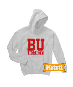Boston University Hockey Chic Fashion Hoodie