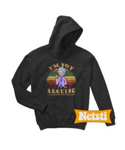 Rick And Morty Vintage Chic Fashion Hoodie