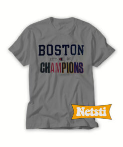 Boston City of Champions Chic Fashion T Shirt
