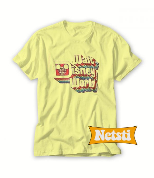 Walt Disney World Rainbow Chic Fashion T Shirt