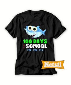 100 Days Of School Baby Shark Doo Do Chic Fashion T Shirt