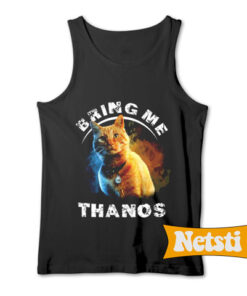 Bring Me Thanos Cat Chic Fashion Tank Top