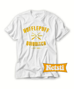 Hufflepuff Quidditch Chic Fashion T Shirt. Hufflepuff Quidditch Chic Fashion Shirt. Hufflepuff Quidditch Chic Fashion Tee Shirt