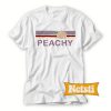 Peachy logo Chic Fashion T Shirt