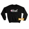 Huf la vie en rose Chic Fashion Sweatshirt