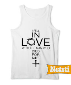 I Feel In Love With The Man Chic Fashion Tank Top