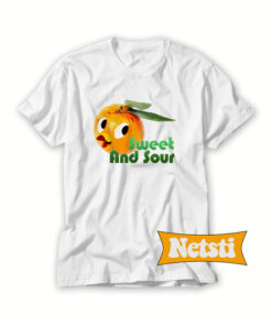 Sweet and Sour Orange Bird Chic Fashion T Shirt
