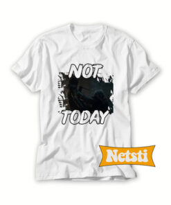 Game of Thrones the Night King not Today Chic Fashion T Shirt