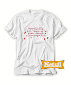 Sweet Heart Letters Chic Fashion T Shirt