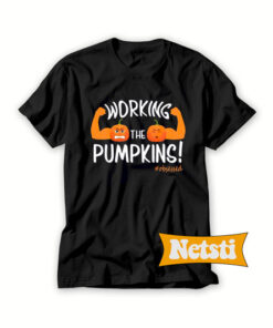 Working the Pumpkins Chic Fashion T Shirt