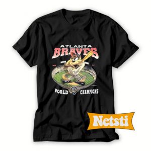 1993 Atlanta Braves Taz Chic Fashion T Shirt