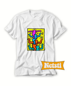Keith Haring Chic Fashion T Shirt