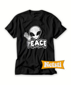 Alien Peace Chic Fashion T Shirt