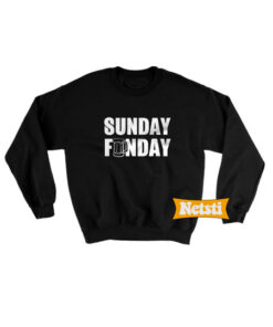Sunday Funday Chic Fashion Sweatshirt