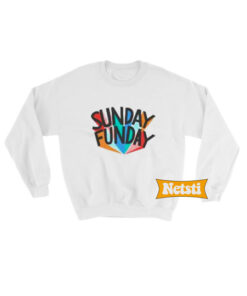 Sunday Funday Colour Chic Fashion Sweatshirt