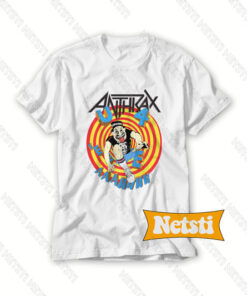 Anthrax 1988 Road To Euphoria Tour Band Chic Fashion T Shirt