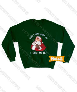 Santa Elf Reindeer Chic Fashion Sweatshirt
