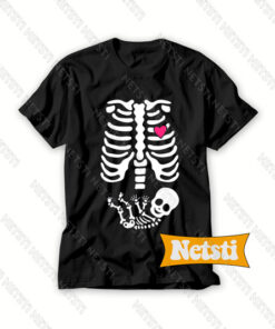 Skeleton Baby Halloween Chic Fashion T Shirt