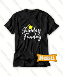 Sunday Funday Summer Chic Fashion T Shirt