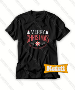 Merry Christmas and Happy New Year Chic Fashion T Shirt