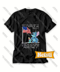 Stitch Our Flag Does Not Fly Chic Fashion T Shirt