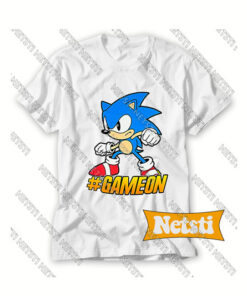 Sonic The Hedgehog Game On Chic Fashion T Shirt