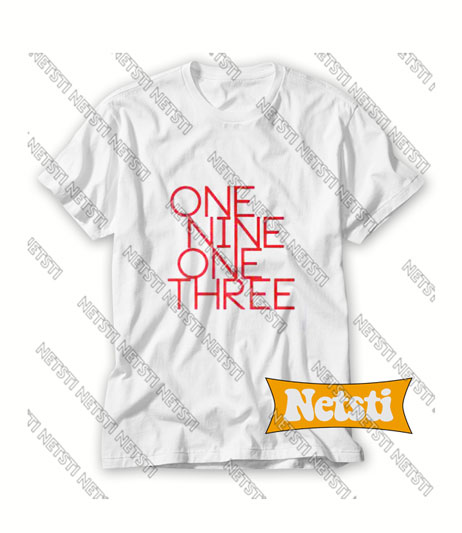 One Nine One Three Chic Fashion T Shirt