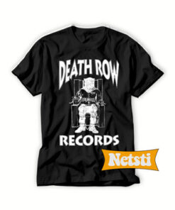 Death-Row-Record-Black-T-Shirt-For-Women-and-Men-S-3XL