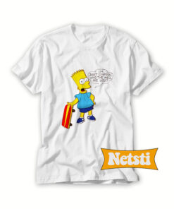 The Simpsons Bart Who The Hell Are You T Shirt