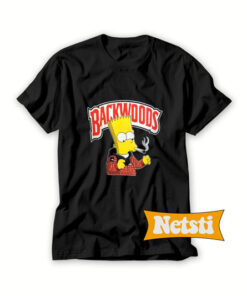 Backwoods Bart Simpson Smoking T Shirt