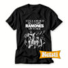 Ramones On Stage Signatures Chic Fashion T Shirt